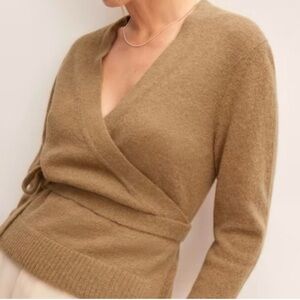 Everlane Alpaca Wrap Sweater